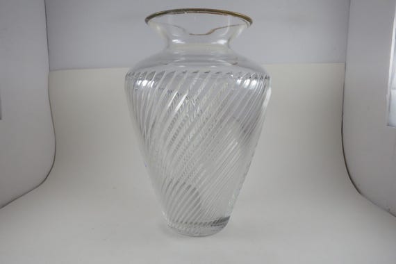 Waterford Crystal Arrington Pattern 10 Inch Flower Vase