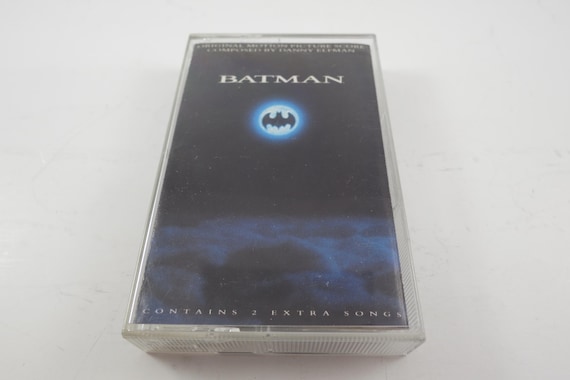 Vintage 1989 Cassette Tape Batman Original Motion Picture Score Danny Elfman Excellent Condition