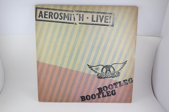 Aerosmith Live Bootleg 1978 Vinyl LP Record Holland Pressing CBS Label