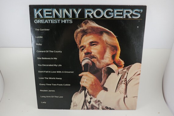 1980 Vinyl LP Record Kenny Rogers Greatest Hits Excellent Condition 71892