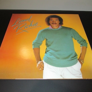 Vintage 1983 Lionel Richie Vinyl LP - Self Titled Motown Record