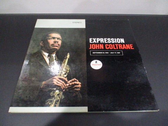 Vintage 1967 Vinyl LP Record Expression John Coltrane Classic Jazz Excellent Condition 63374