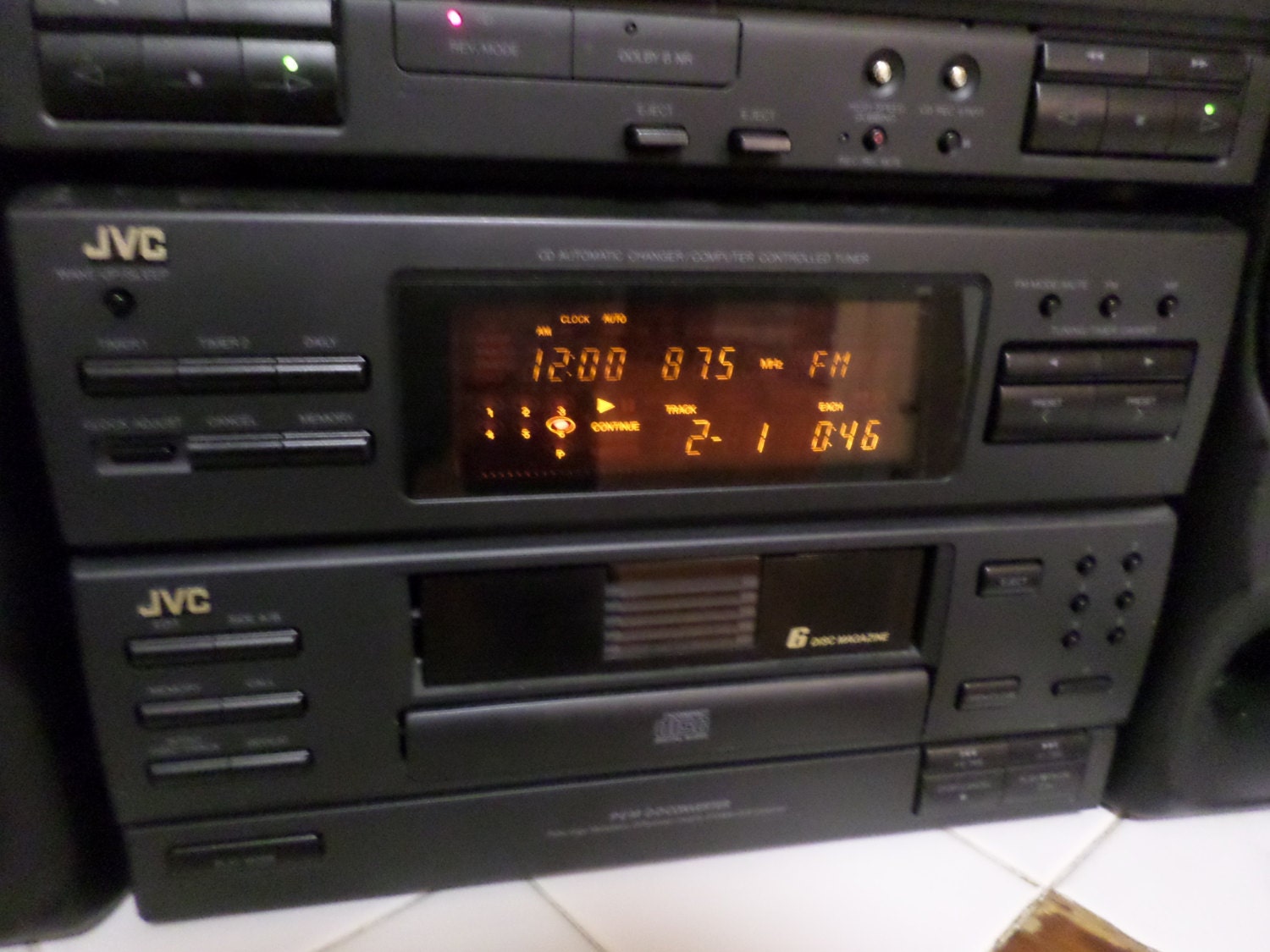 Early 1990's JVC Home Stereo System Compact Component Etsy