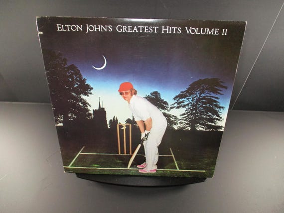 Vintage 1987 Vinyl LP Record Elton John Greatest Hits Volume II Near Mint Condition 67627