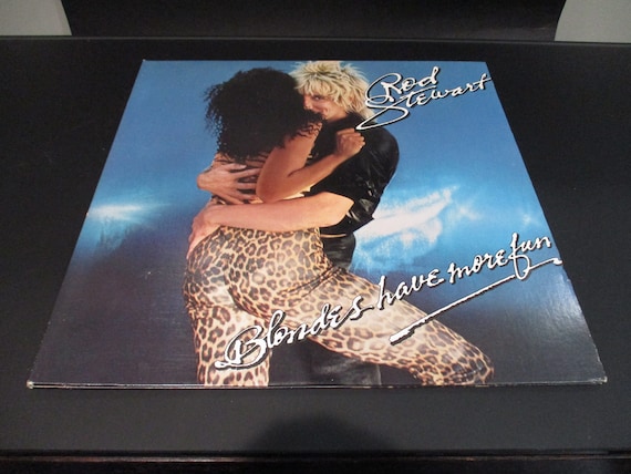 Vintage 1978 Vinyl LP Record Rod Stewart Blondes Have More Fun Excellent Condition Do Ya Think I'm Sexy? 67345