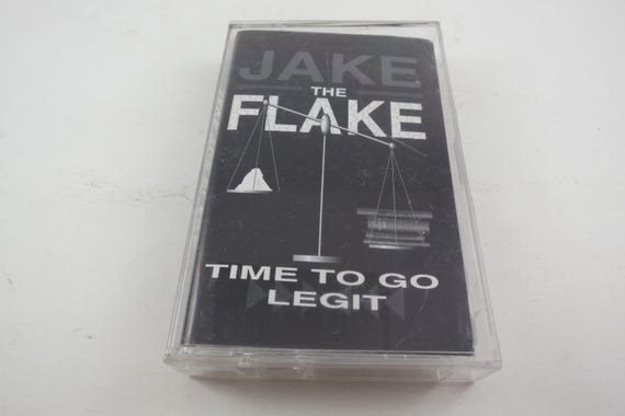 Rare 1992 Hip Hop Cassette Tape Time to go Legit Jake The Flake