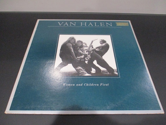 Vintage 1986 Vinyl LP Record Van Halen Women and Children First Excellent Condition 64760