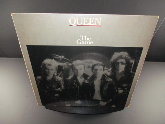 Vintage 1980 Vinyl LP Record Queen The Game Very Good Condition 61370