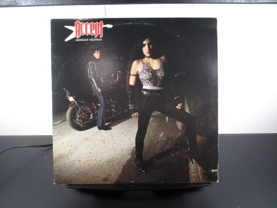 Vintage 1983 Vinyl LP Record Accept Midnight Highway Excellent Condition 69522
