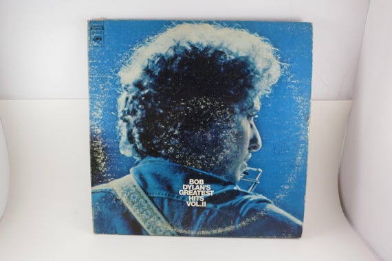 Vintage 1971 Bob Dylan's Greatest Hits Vol. II Vinyl LP EX+