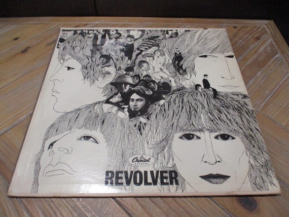 Vintage 1966 Vinyl LP Record Beatles Revolver in Mono Very Good Condition 53816