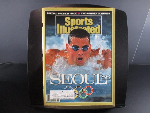 Vintage September 14, 1988 Sports Illustrated Magazine Special Edition Seoul 1988 Olympics Excellent Condition