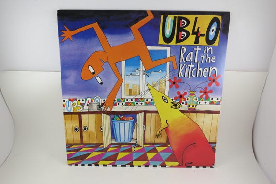 1986 Vinyl LP Record UB40 Rat in the Kitchen Scarce Brown Translucent Vinyl Pressing Excellent Condition 71807