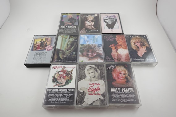 Vintage Dolly Parton Cassette Tape: 1980s Greatest Hits - Sold Individually