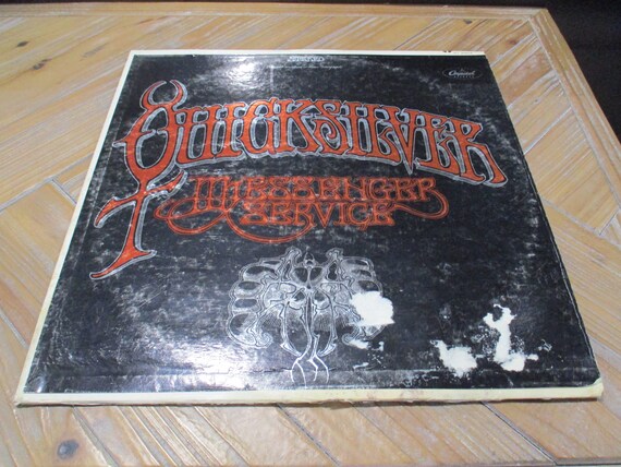 Vintage 1968 Vinyl LP Record Quicksilver Messenger Service Very Good Condition 62953