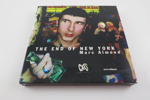 2001 CD and Book Set Marc Almond – The End Of New York Near Mint Condition