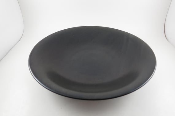 MCM Lindt Stymeist Chocolate Stoneware 12 Inch Round Shallow Serving Bowl