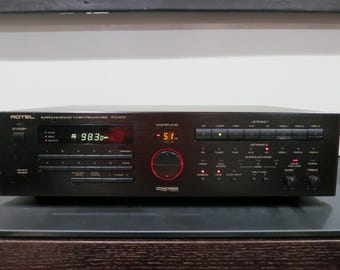 Vintage Rotel RTC-970 Tuner Pre Amplifier: Dolby Pro Logic, Cinema Sound
