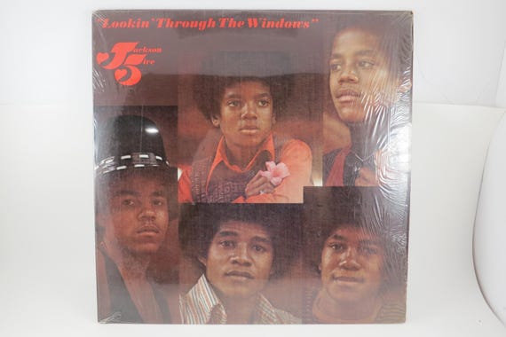 1972 Vinyl LP Record The Jackson 5ive Through the Windows In Shrink