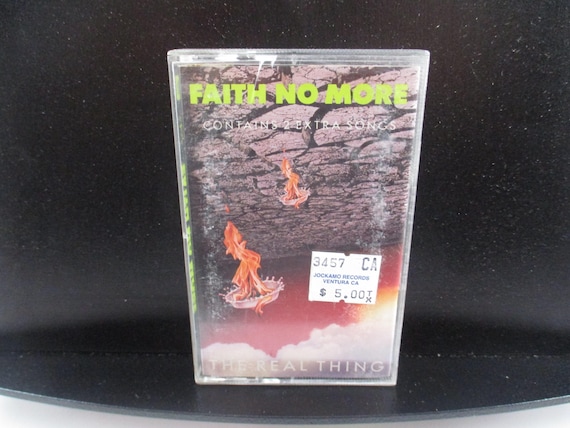 1989 Cassette Tape The Real Thing Faith No More
