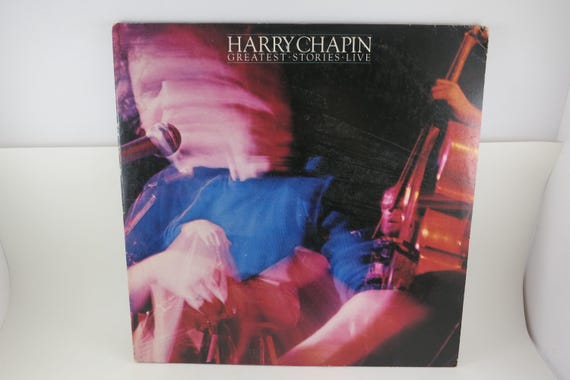 Vintage Harry Chapin Greatest Stories Live Vinyl Record LP 1978