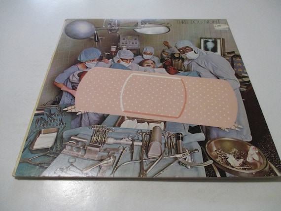 1974 Vinyl LP Record Three Dog Night Hard Labor Excellent Condition Band Aid Cover 72133