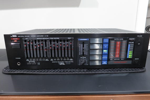 Vintage Yamaha Natural Sound Stereo Amplifier A-30 350 Watts