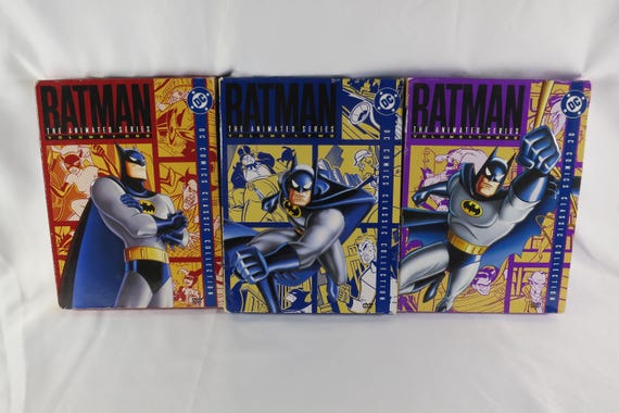 Batman The Animated Series Volumes 1-3 Complete DVD Box Sets