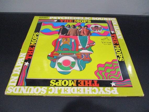 Vintage 1968 Vinyl LP Record Psychedelic Sounds In Japan The Mops Very Good Condition Rare Record 62122