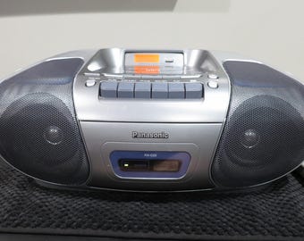 1980's Panasonic RX-CT840 Portable Stereo Boom Box Great Sound