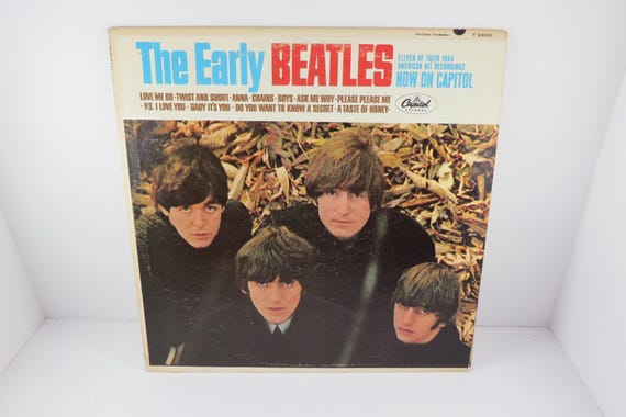 Vintage 1965 Vinyl LP Record The Early Beatles Very Good Condition Mono Pressing 71149