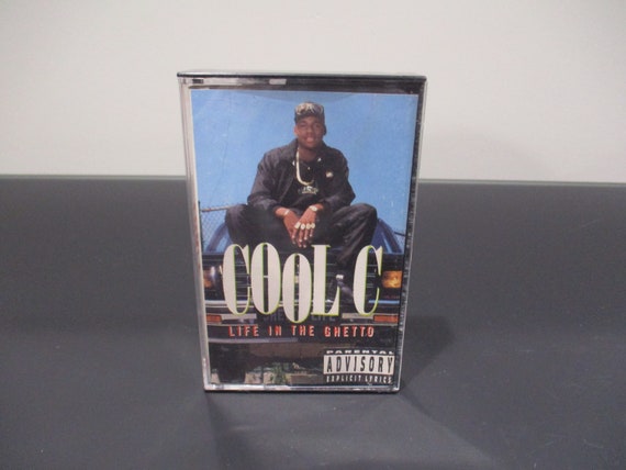 Vintage 1990 Rap Hip Hop Cassette Tape Life in the Ghetto Cool C