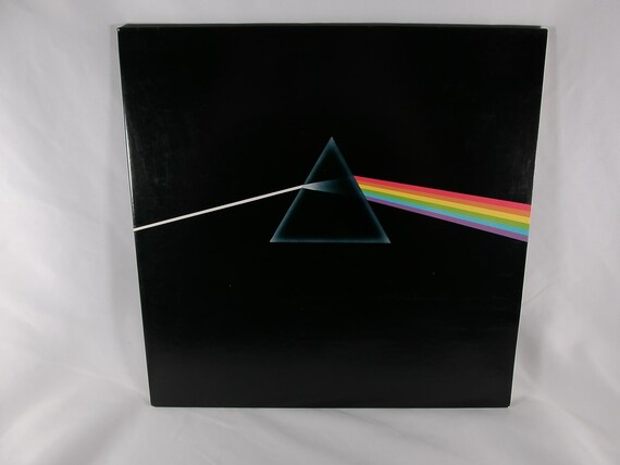 1983 Vinyl LP Record Pink Floyd Dark Side of The Moon with 2 Posters NM