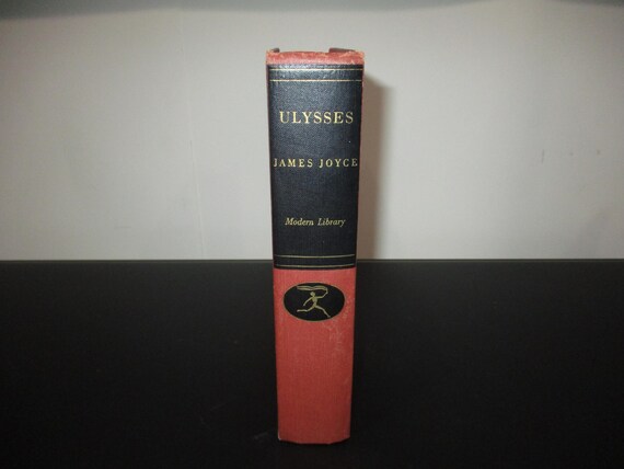 Vintage 1946 Hard Cover Book Ulysses James Joyce Modern Library Pressing Excellent Condition