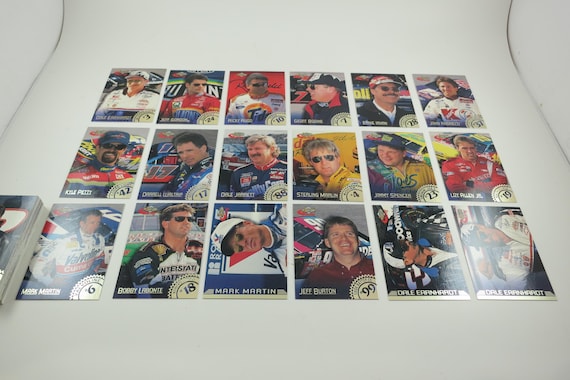 1996 Classic Assets Nascar Card Set: Earnhardt, Gordon, Wallace - NM-MT