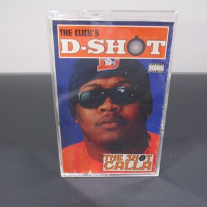 1994 Hip Hop Rap Cassette Tape The Shot Calla D-Shot