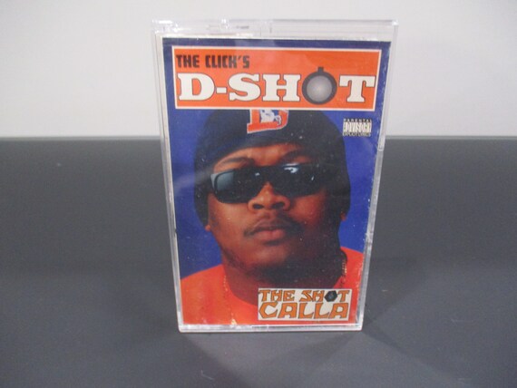 Vintage 1994 Hip Hop Rap Cassette Tape The Shot Calla D-Shot