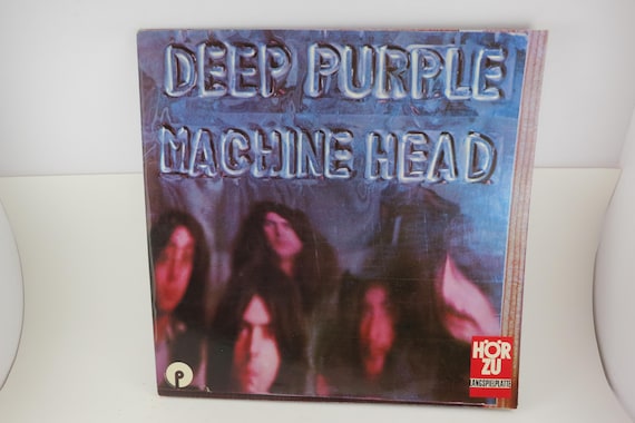 Vintage 1972 Deep Purple "Machine Head" Vinyl LP - German Pressing