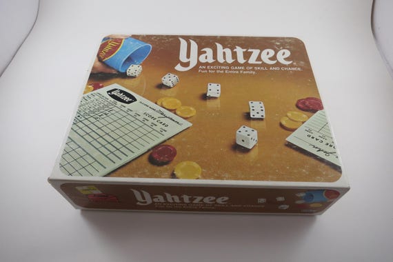 1978 ES Lowe Game Yahtzee 100% Complete