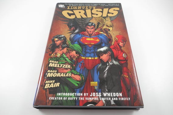 2005 DC Comics Identity Crisis By Brad Meltzer Hardcover, First Printing