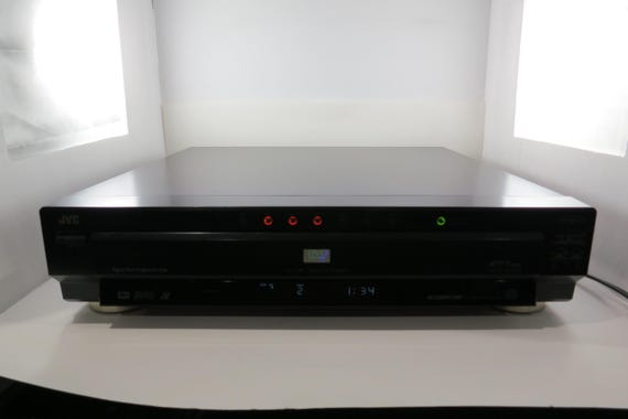 Vintage 1990's JVC XV-f80 7 Disc Carousel Style CD Changer Video Cd DvD Player Works Perfect Good Quality