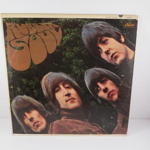 1965 Vinyl LP Record The Beatles Rubber Soul Very Good Plus Condition Mono Pressing
