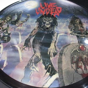Rare 1985 Slayer Live Undead Vinyl Picture Disc - Etsy