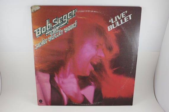 Vintage 1978 Vinyl LP Record Bob Seger & The Silver Bullet Band Live Bullet Excellent Condition 71551