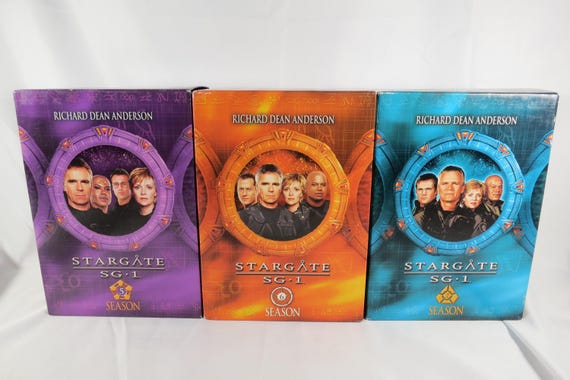 Stargate DVD Box Sets Seasons 5,6,7 SG-1