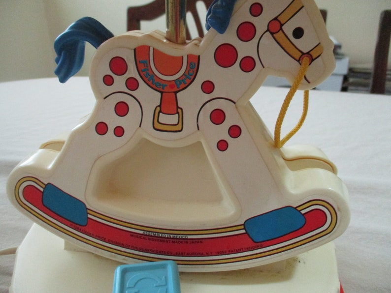 fisher price musical rocking horse