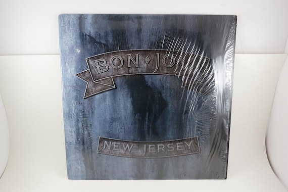 Vintage 1988 Bon Jovi New Jersey Vinyl LP, US Pressing, Near Mint, In Shrink