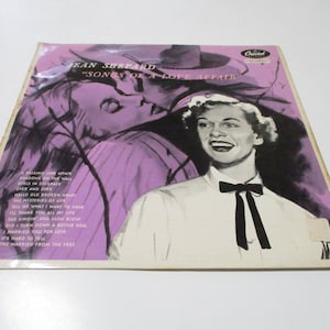 Vintage 1956 Jean Shepard &quot;Songs of a Love Affair&quot; Vinyl LP - Rare German Import