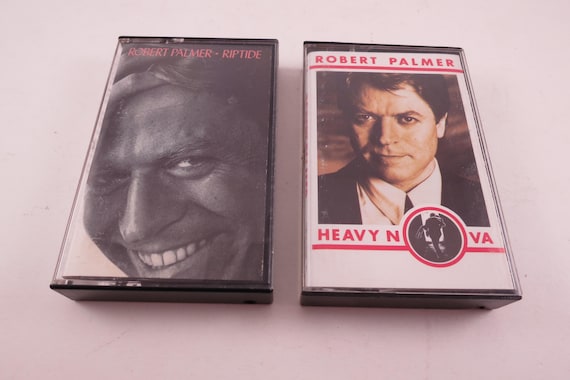 Vintage 1980's Robert Palmer Cassette Tapes Excellent Condition Addictions Volume One Riptide Heavy Nova Don't Explain Sold Individually