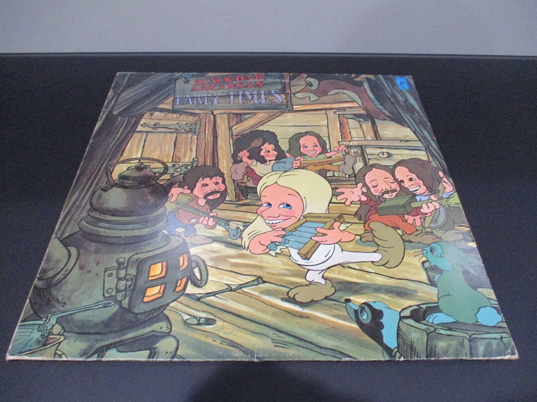 Vintage 1974 Vinyl LP Record Black Oak Arkansas Early Times Etsy